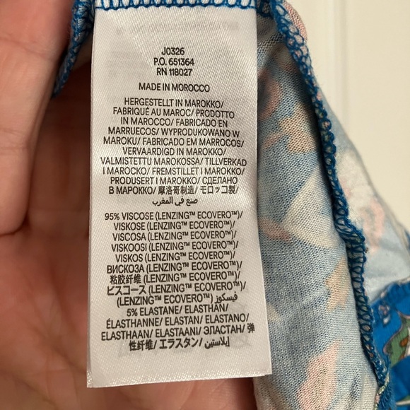 Boden Amelie Floral Jersey Dress Size 12 Pockets Floral Knee Length - Picture 5 of 7